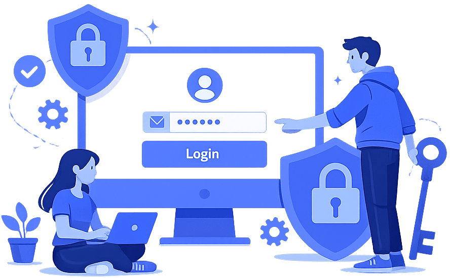 Login illustration